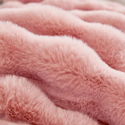 BENVWE Faux Fur Throw Blanket for Couch - Image 7