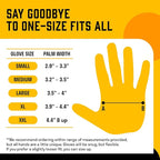 Hey Grill Hey Pitmaster Gloves | BBQ Gloves | Heat Protection up to 500°F or 260°C | High Temp Resistance | Fireproof Glove for Grilling Smoking Barbecue | Washable Mitts | Waterproof | Size - Small