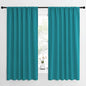 NICETOWN Peacock Blue Blackout Curtains Panels by NICETOWN