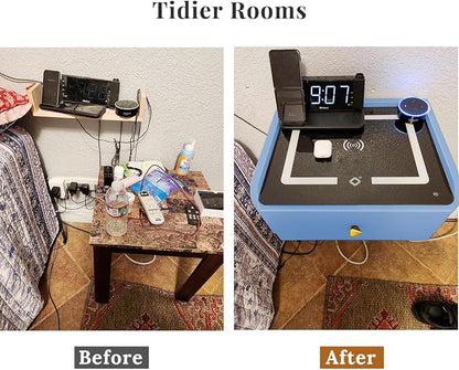 HOMEMORE Floating Nightstand - Image 4