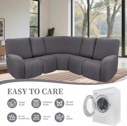 100% Waterproof Sectional Recliner Couch Covers - Image 8