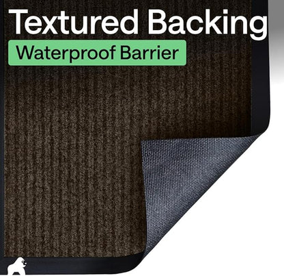GORILLA GRIP Waterproof Traffic Guard Door Mat, Indoor and Outdoor Heavy Duty - Image 6