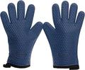 Kitchen perfection XL Silicone Smoker Oven Gloves-Extreme Heat Resistant BBQ Gloves-Handle Hot Food Right on Your Grill Fryer&Pit|Waterproof Grilling Cooking Baking Mitts|Superior Value Set+3 Bonuses