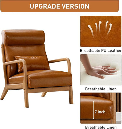 ANJ Mid Century Modern Accent Chair - Image 3