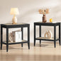 SICOTAS Rattan Nightstands Set of 2 by SICOTAS