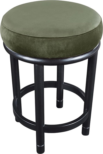 Meridian Furniture 977Green-C Monette Collection Art Deco Counter Stool - Image 6