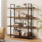 OtterOasis Heavy Duty 4-Tier Industrial Bookcase, 120lbs Shelf Capacity by OtterOasis