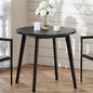 HOOBRO Bamboo Dining Table, Round Dining Table by HOOBRO