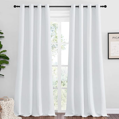 NICETOWN Bedroom Blackout Curtains Panels, 1 Pair, 55 inches by 92 Inch by NICETOWN