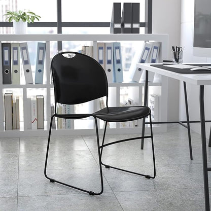 Flash Furniture Hercules Series Ultra-Compact Plastic Stacking Event/Waiting - Image 2