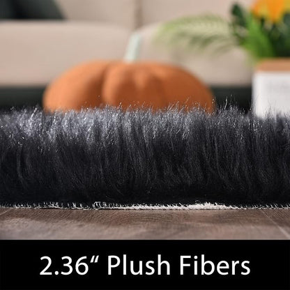 Latepis Large Black Rug Big Rugs - Image 4