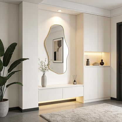 Irregular Wall Mirror, Modern Organic Shaped Mirrors - Image 6