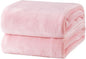 Bedsure GentleSoft Fleece Blankets Queen Size Pink by Unknown
