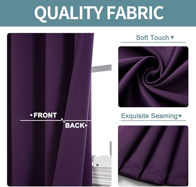 ChrisDowa Small Blackout Curtains - Image 4