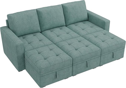 HONBAY Modular Sectional Couch Sleeper Sofa Bed - Image 6