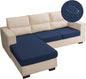 Water Repellent Sectional Couch Covers L Shape, Stretch Sofa Seat Cushion by TOPYUMH