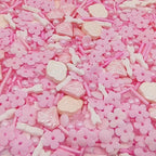 Sprinkles Diamond & Rose & Arrow Cake Decorations Cupcake Toppers Cookie Decorating Perfect for Cakes,Cupcakes,Desserts Toppings 3OZ