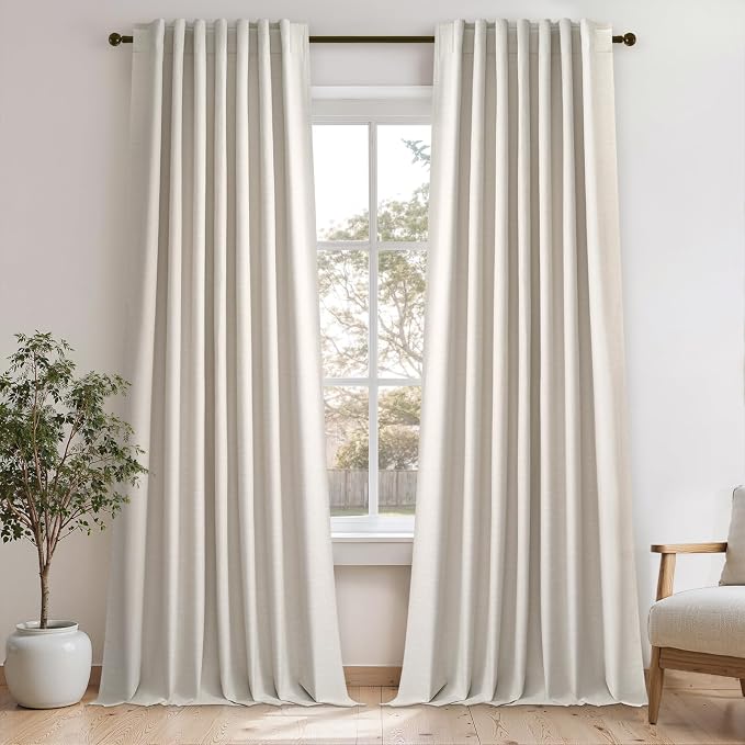 Topfinel 132 Inch Curtains Extra Long Living Room by Topfinel