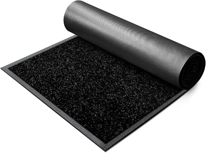 Super Absorbent Front Door Mat, 29.5" x 17", Non-Slip Washable Indoor Doormats by Mibao