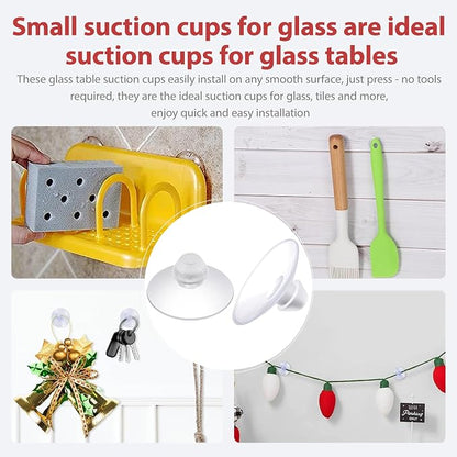 20-Pack Transparent Anti-Collision Suction Cups, 30mm/0.7" Mark-Free Design - Image 6