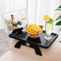 SINWANT Couch Arm Table, Bamboo Clip On Side Table Tray, Foldable Sofa Arm Tray by SINWANT