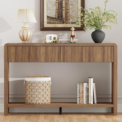 FATORRI Console Sofa Table for Entryway, Wood Foyer Tables for Living Room - Image 7