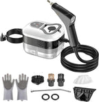 Kuvictewl Handheld Steam Cleaner for Home & Car, Multi-Steam Settings with 15s Fast Heat-Up, 250°F Deep Cleaning for Kitchen/Bathroom/Floors (Model-2025)