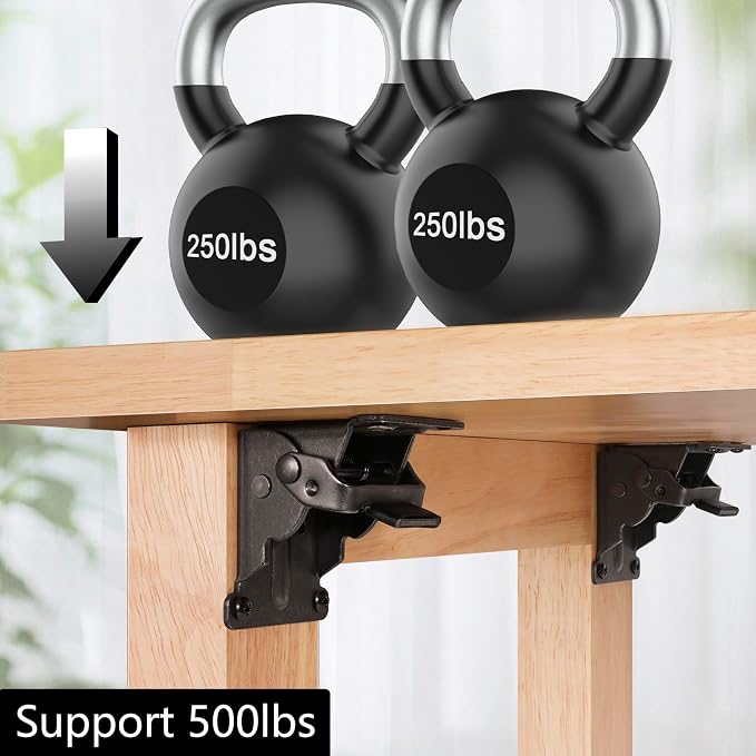 16 Pack Folding Brackets, Self-Lock Hinge - Image 5