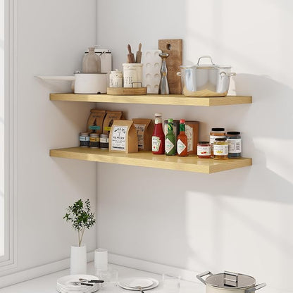 Dreamland 40" Floating Shelves for Wall, Wall-Mounted Shelves for Bedroom - Image 6