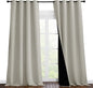 NICETOWN Full Shading Curtains 96 inches Long 2 Panels Set by NICETOWN
