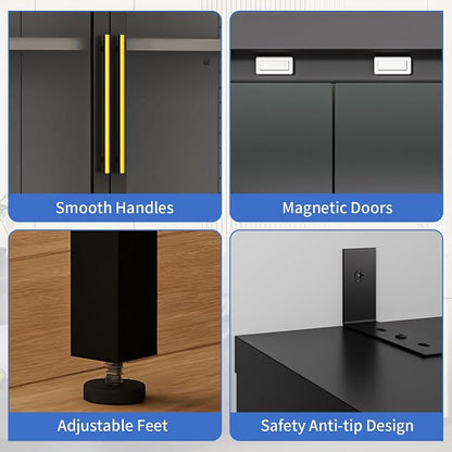 5-Tier Glass Display Cabinet - Image 5