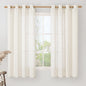 Sheer Linen Curtains 63 inches Long by LAMIT