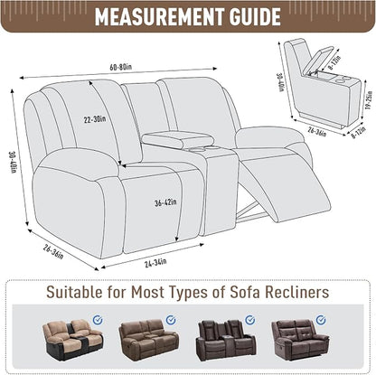 TAOCOCO Loveseat Recliner Cover - Image 5