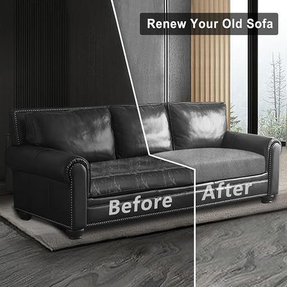 ANARACHON Leather Look Couch Cushion Covers Sofa Seat Slipcovers Sets Couches - Image 7