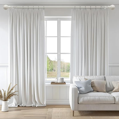 QDWIS Antique White Curtain Rods - Image 2