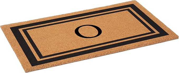 Calloway Mills 152962436O Black Border 24" x 36" Monogram Doormat - Image 4