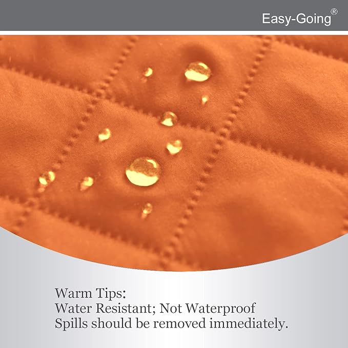 Easy-Going Reversible Couch Cover, 2 Cushion Sofa, Water Resistant Mat - Image 4