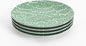 TervisHome Melamine Dinner Plates - Set of 4 | Enchanted Garden Collection | Durable Stoneware-like Quality, Dishwasher Safe, Perfect for Indoor and Outdoor Use