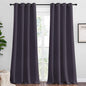 NICETOWN Greyish Purple Blackout Curtains 102 inches Length by NICETOWN