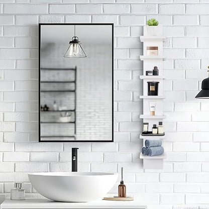Homaterial Small 7 Tier Vertical Wall Shelf - Image 4