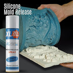 Silicone Mold Release Spray (4x16.9 fl oz / 500ml) Release Agent for Epoxy Resin, Candle & All Molds | Smooth, Non-Stick Lubricant for Easy Removal | 4 Pack, Molds are not Included
