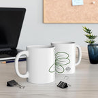 11 OZ Novelty Coffee Mugs - Christmas Gift (Floral Theme)