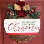 Christmas Stencils for Painting on Wood 12” Large Christmas Stencil Reusable Half Round Holiday Drawing Templates for Painting on Wood DIY Crafts Doormat Canvas Window Decor