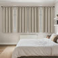 MIULEE 4 Panels Set Cobblestone Blackout Curtains 63 Inch Length Bedroom | by MIULEE