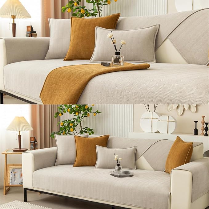 Funny Fuzzy Couch Cover, Chenille Couch Furniture Protector, Funny Fuzzy Couch - Image 6