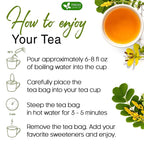 FreshDrinkUS, Premium 135 Senna Leaf Tea Bags, 100% Natural & Pure from Senna Leaves. Loose Leaf Senna Herbal Tea, Made with Natural Material Tea Bags. No Sugar, No Caffeine, No Gluten, Vegan.