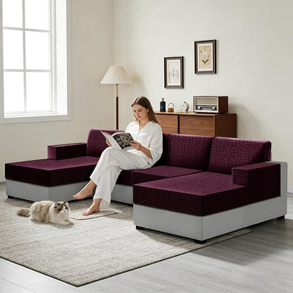 UNBBRRL Stretch Couch Backrest Cushion Cover - Image 6
