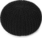 REDEARTH Round Pouf Foot Stool Ottoman by REDEARTH