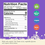 NuNaturals Stevia Syrup, Sugar-Free Sweetener, Plant-Based Sugar Substitute, Zero Calorie, Chocolate Flavor Syrup, 16 oz