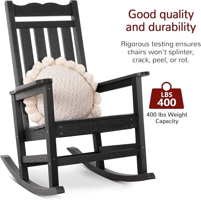 Stoog 3-Piece Oversized Rocking Chairs Set of 2 - Image 4